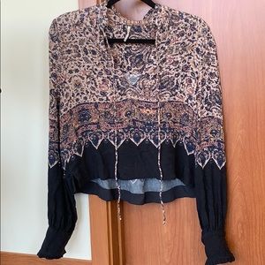 Free People Boho Top